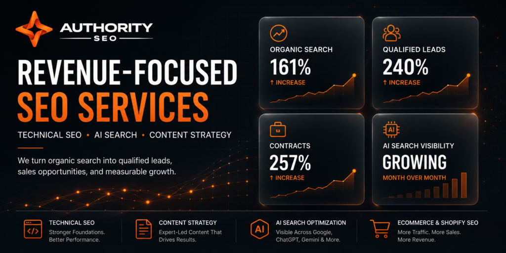Revenue-Focused SEO Consulting Services